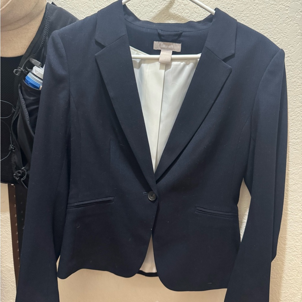 H&M Women's Navy Blazer